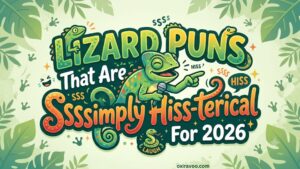Lizard Puns