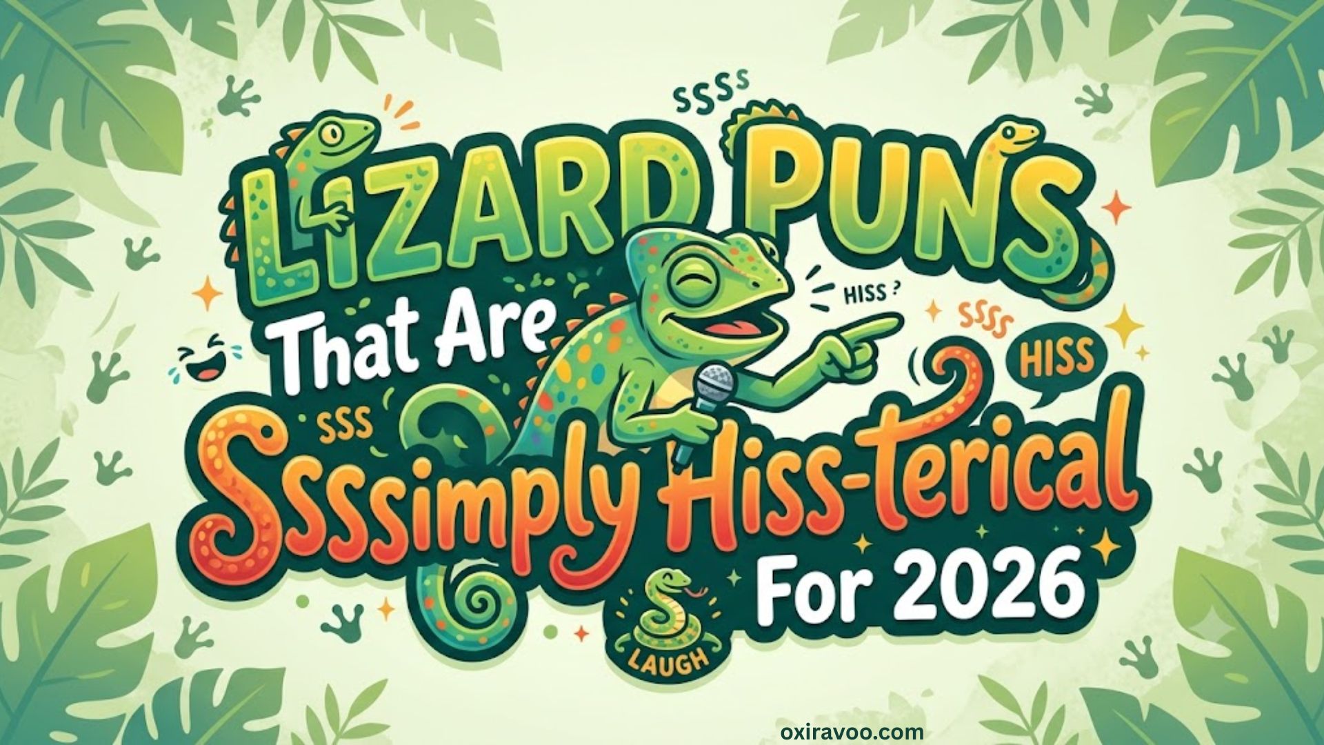 Lizard Puns
